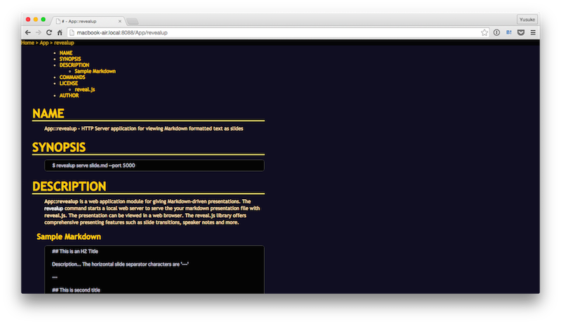 Pod::Server